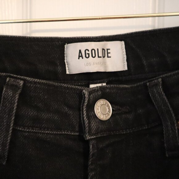 AGOLDE Harper Crop Jean - in Hush- 25 - Picture 4 of 9